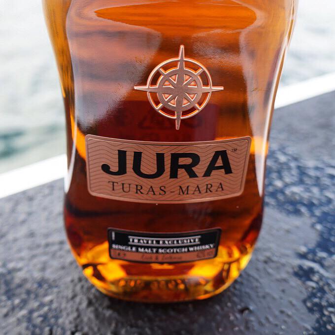 jurawhisky's tweet image. Today's spring sea breeze at #JuraTastival is certainly helping bring out the flavours in Jura Turas Mara #whisky