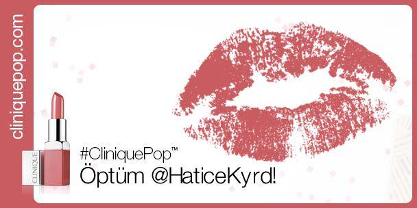 meldayasar3883's tweet photo. @HaticeKyrd #cliniquepop Güzel bi gunden sevgi dolu öpücükler @cliniqueturkiye http://t.co/SuQwbAzFtR
