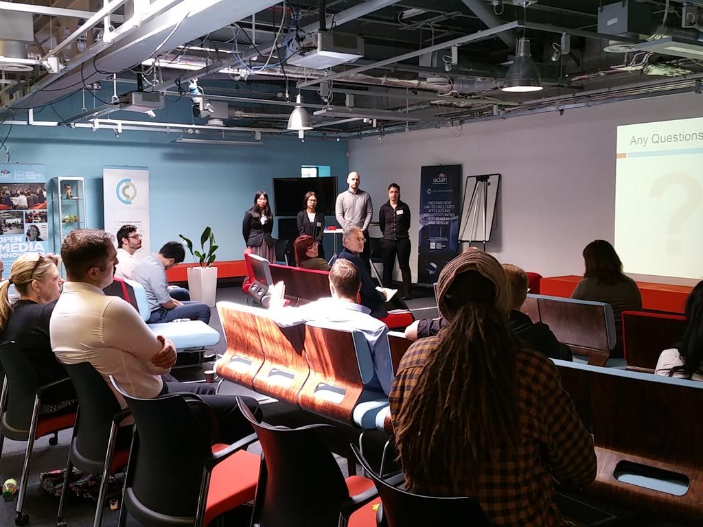 UCLanStartUp's tweet photo. Final thoughts, questions & curve balls with @TricodeStudios #UCLanApprentice @UCLanEntStds Then decision time... http://t.co/f1nlxjMf8J