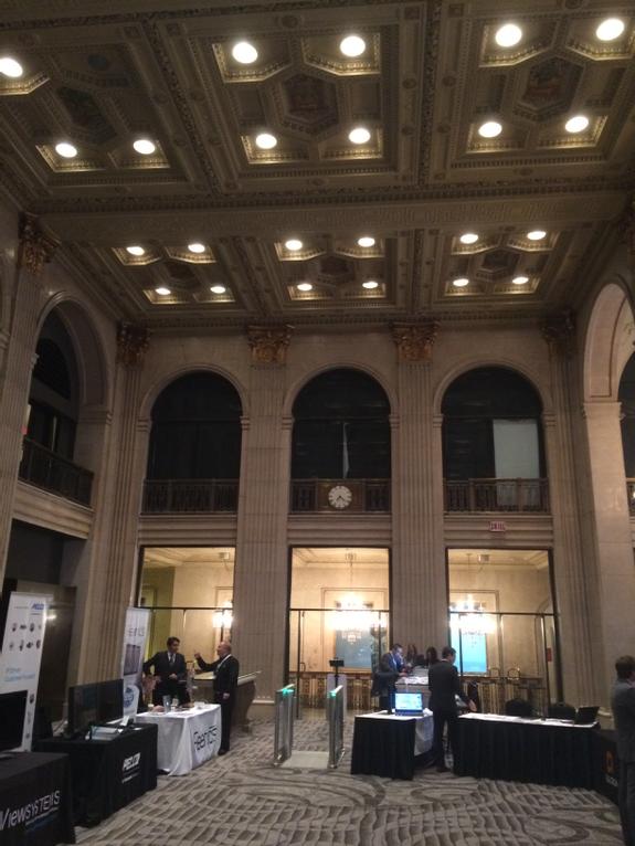 clarknorthcott's tweet photo. Fantastic venue for the innovation show! #1kingwest @pelcovideo #videoxpert http://t.co/NGf0FLNGGv