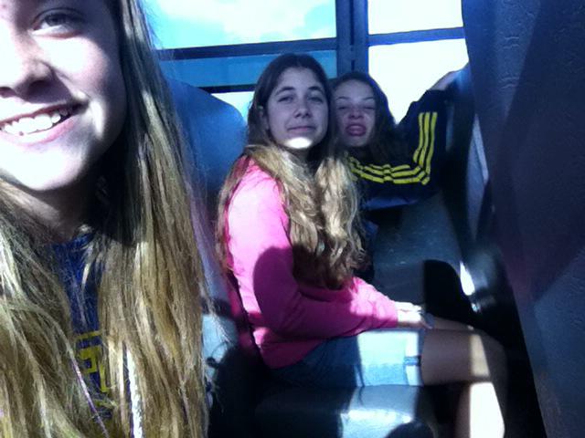 _mouth_g's tweet photo. Bus rides with these dorks http://t.co/ODQ5zE9P9m