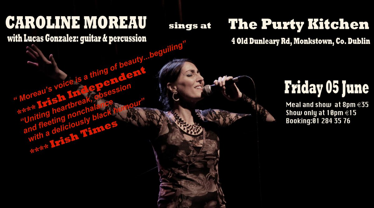 Caroline Moreau (@caromoreaumusic) on Twitter photo Looking forward to performing again <a href="/PurtyKitchenMT/">The Purty Kitchen</a> June 5th! Tickets purtykitchen.com/event/suppercl… #Music #France #Dublin Looking forward to performing again <a href="/PurtyKitchenMT/">The Purty Kitchen</a> June 5th! Tickets purtykitchen.com/event/suppercl… #Music #France #Dublin