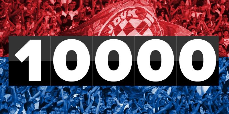 hajduk's tweet photo. #Hajduk ima više od deset tisuća članova!
http://t.co/soN99TohBp http://t.co/VF0YMsNqLf