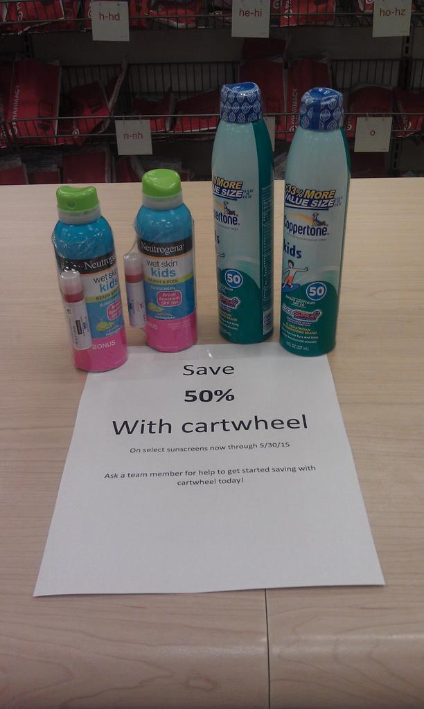 Advertising Savings on cartwheels at 1052 pharmacy! #cartwheel <a href="/SaraiVanderwood/">Sarai</a> <a href="/amber01horton/">Amber Horton</a>