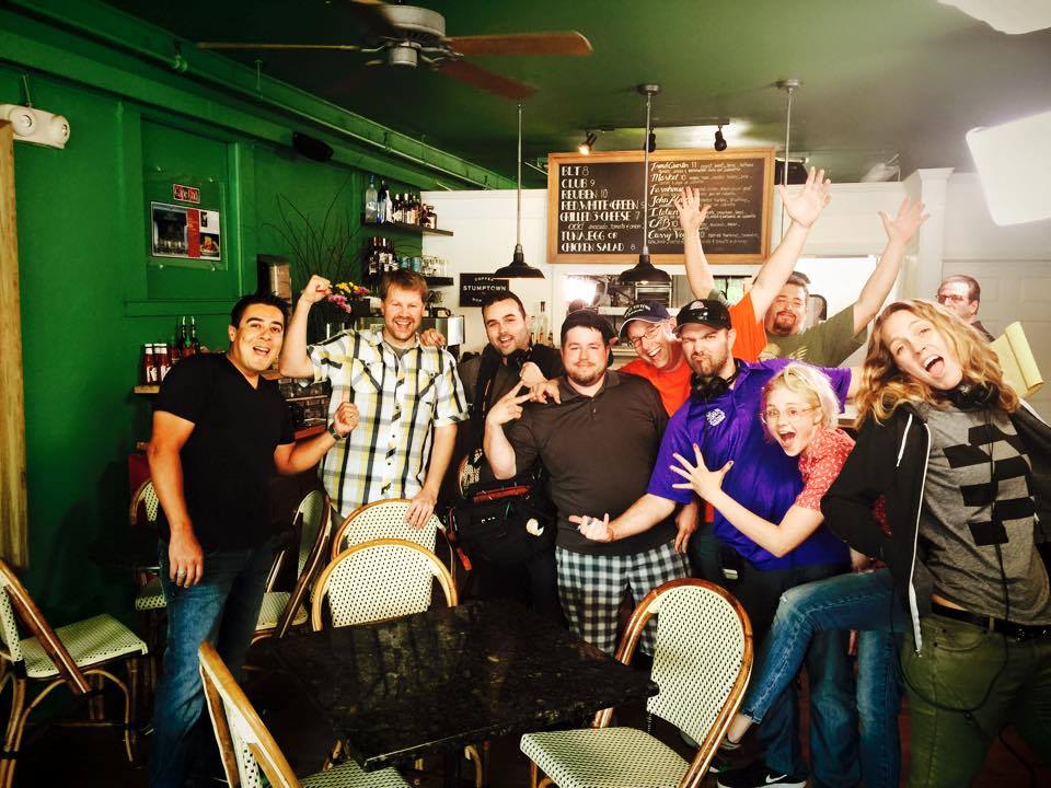 GuyFieri's tweet photo. The crazy krew of #DDD workin hard in Falmouth, Mass !! @citizenpictures #capecod #falmouth http://t.co/0Qywc8vFyq