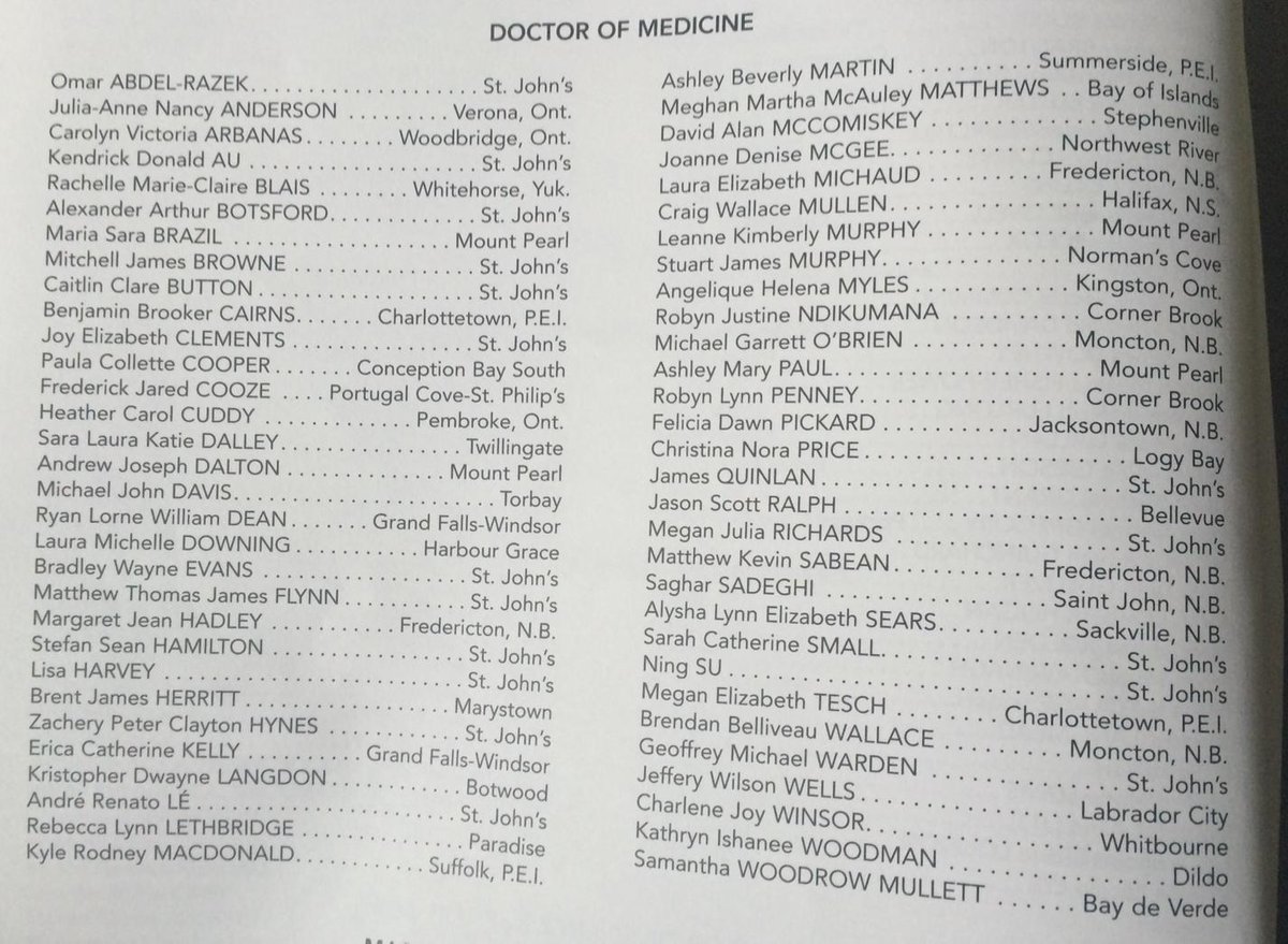 MUNMed's tweet photo. Look at all our awesome #munmed2015 grads at @MemorialU  #mungrad2015 #someaproud #MedEd http://t.co/nwPqs9DA8z