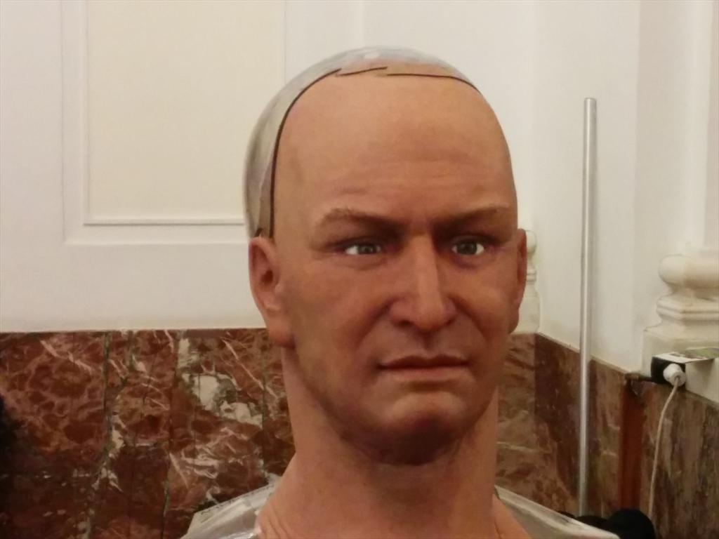 wernerpluta's tweet image. Hi! My Name is Han. #hansonrobotics #pioneers2015