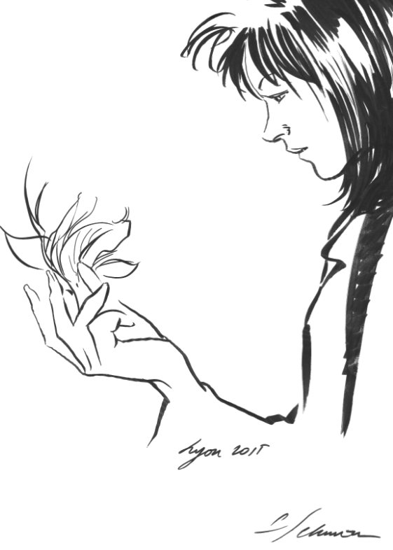 PrairiePartDieu's tweet image. Avant la remise des prix, #FrançoisSchuiten, président du jury, nous a fait une dédicace spéciale! #Prairie #MERCI