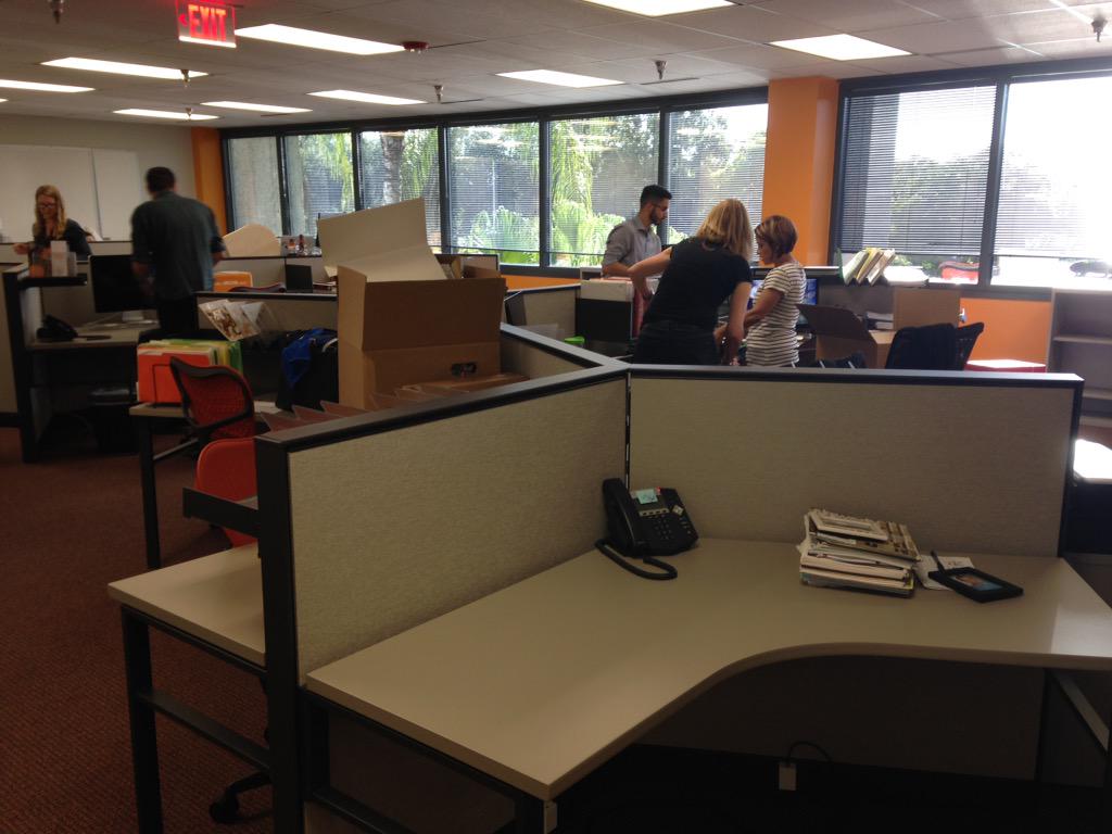 TheFoodGroupUS's tweet photo. Officially #movingday for #TheFoodGroup #Tampa!! We're loving this #Florida sunshine! http://t.co/JdQ00X9Hvh