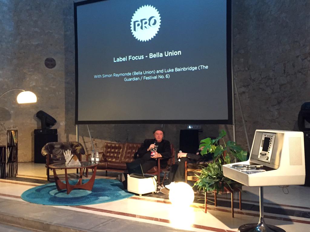 PrimaveraPro's tweet photo. The story and history of @bellaunion, right now at #PrimaveraPro2015. http://t.co/nogptytEPX
