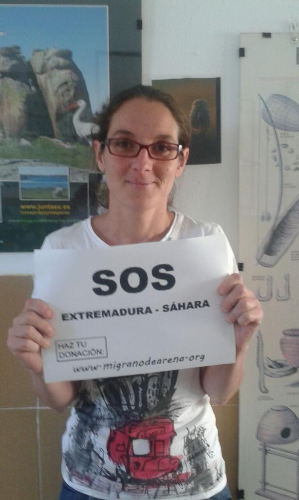 SOSEXTREMADURA's tweet photo. #SOSEXTREMADURASAHARA seguimos luchando para hacer frente a la deuda y poder traer a los niños este verano. http://t.co/rz15avt9ca