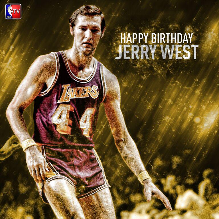 Happy Birthday to \"The Logo,\" Jerry West! 