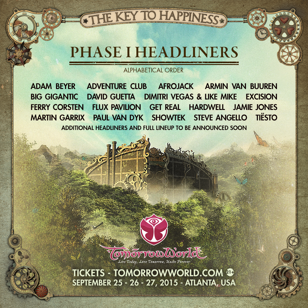 TomorrowWorld's tweet photo. Discover the artists of the TomorrowWorld 2015 Phase 1 Lineup. http://t.co/OYVvMrAUr0 http://t.co/HdRjxDLcwp