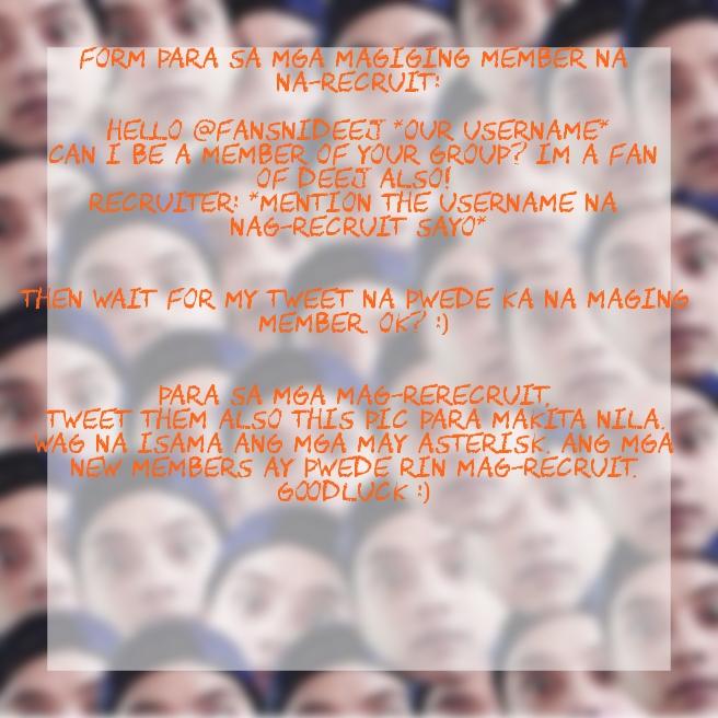 fansniDeej's tweet photo. FOLLOWSPREE AGAIN! :) FOLLOW THE RULES OKEH? THANKS :) SPREAD! http://t.co/viyUQrQ06u