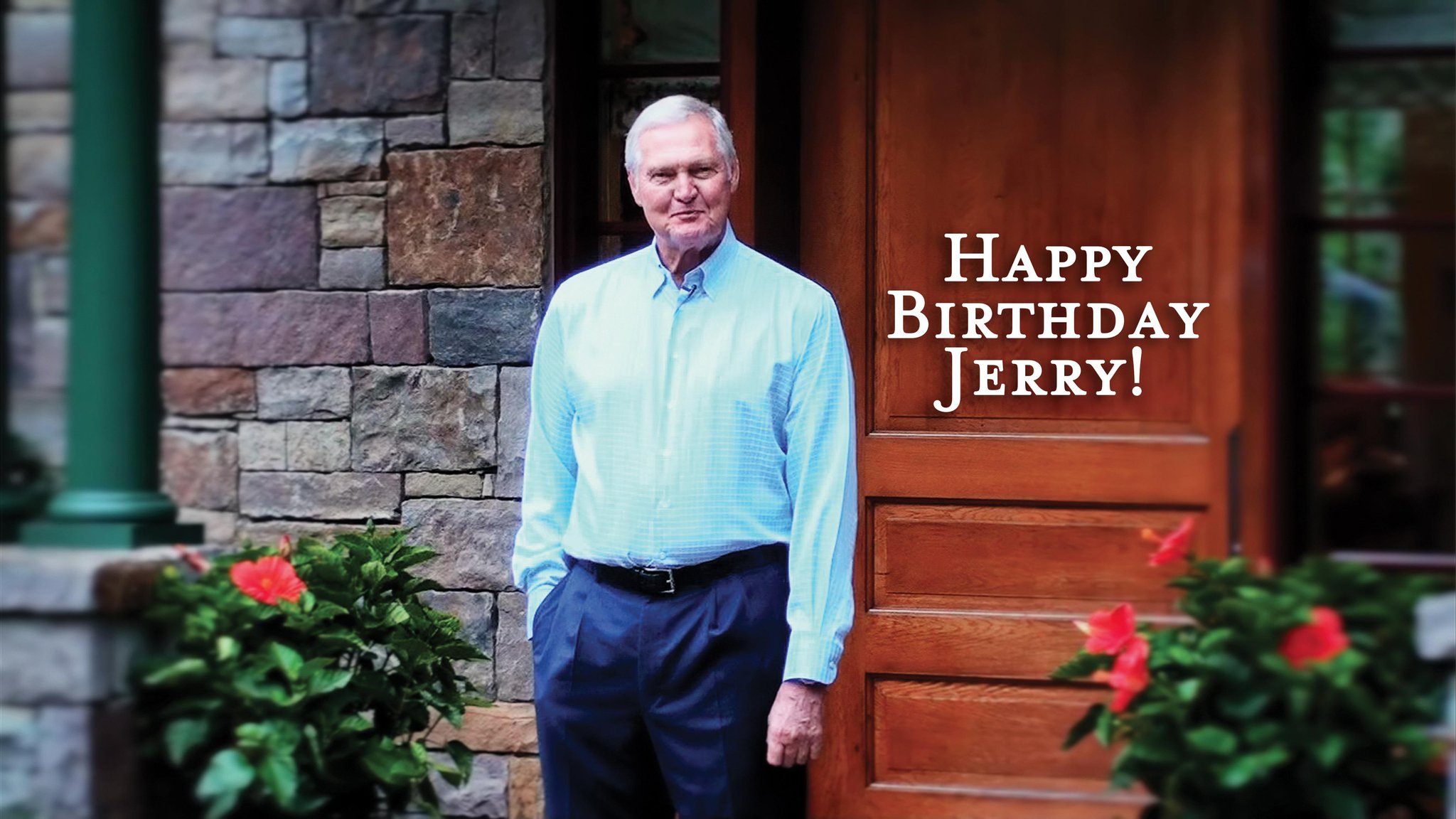 Happy Birthday to our friend and GSC member Jerry West!  