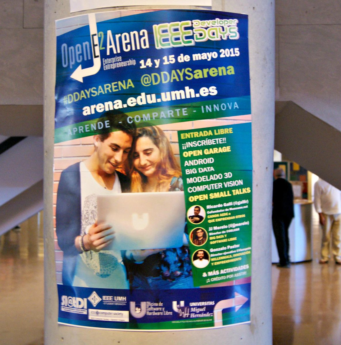 OSHLUMH's tweet photo. Puedes ver nuestras fotos del @DDaysArena en: http://t.co/8bziZ97SGF y http://t.co/UH8mVnyScC #UMH #DDaysArena http://t.co/u7G1f2HvTS