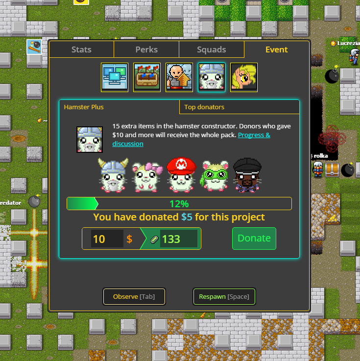 bombermine's tweet photo. HTML5 In-game crowdfunding! We work on funded project, while you spend plutonium in game http://t.co/hmbW3rwisV http://t.co/aZWaPo5Lxu