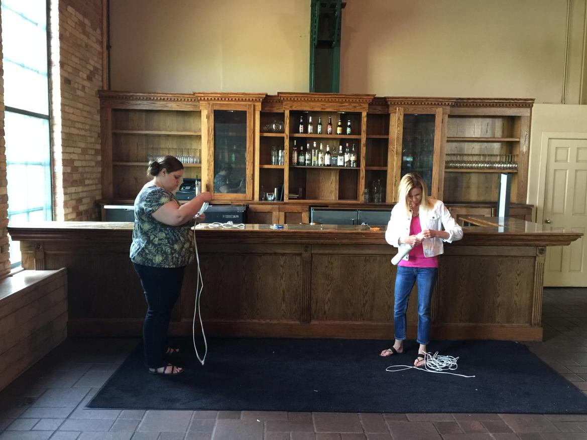 World Class Elves! Thank you Whitney and Melissa for helping!!!