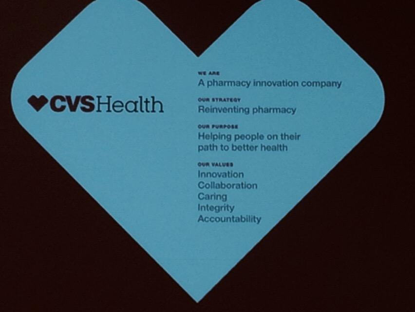 robynmendez's tweet image. When corporate values infiltrate culture, removing conflicts to values is easy @EileenBooneCSR #CMF2015 @CVSHealth