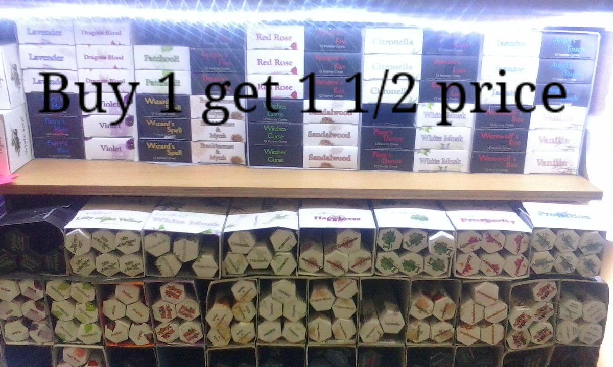 Come and say 'nice to tweet you' to me <a href="/BoltonMarkets/">Bolton Markets</a> &amp; get buy 1 get 1 1/2 price on premium incense sticks &amp; coned