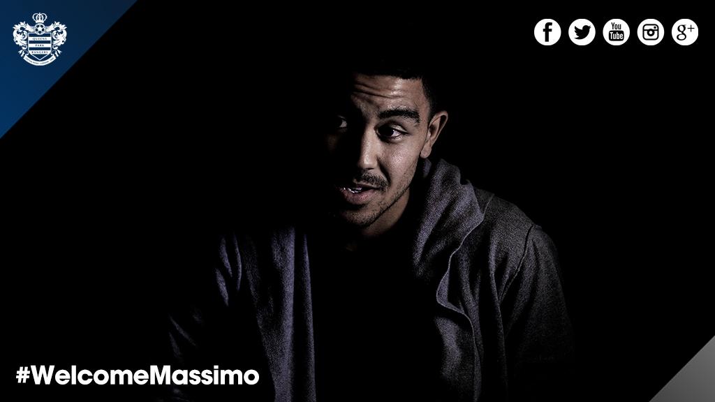 QPR's tweet photo. PROFILED: Find out more about our first summer signing, @MassLuongo; http://t.co/tkKqk0ynWS #WelcomeMassimo http://t.co/S4JSWAnUPM