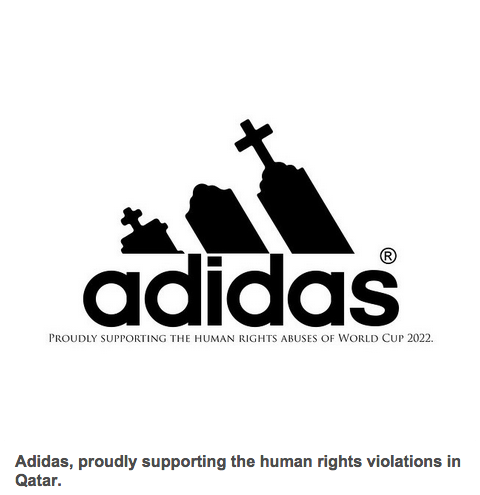 fake adidas logo