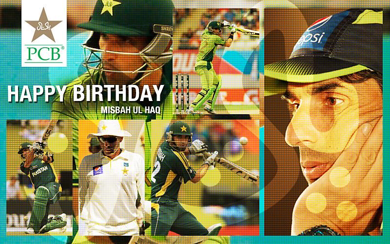 Happy Birthday Misbah-ul-Haq 