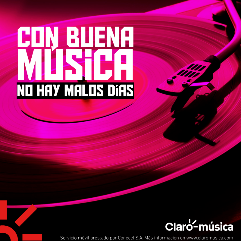 ClaroEcua's tweet photo. Con buena música no hay malos días. Entra aquí http://t.co/MRnChBhvx4 #EstásEnTodo http://t.co/v6FYdJ0vDC