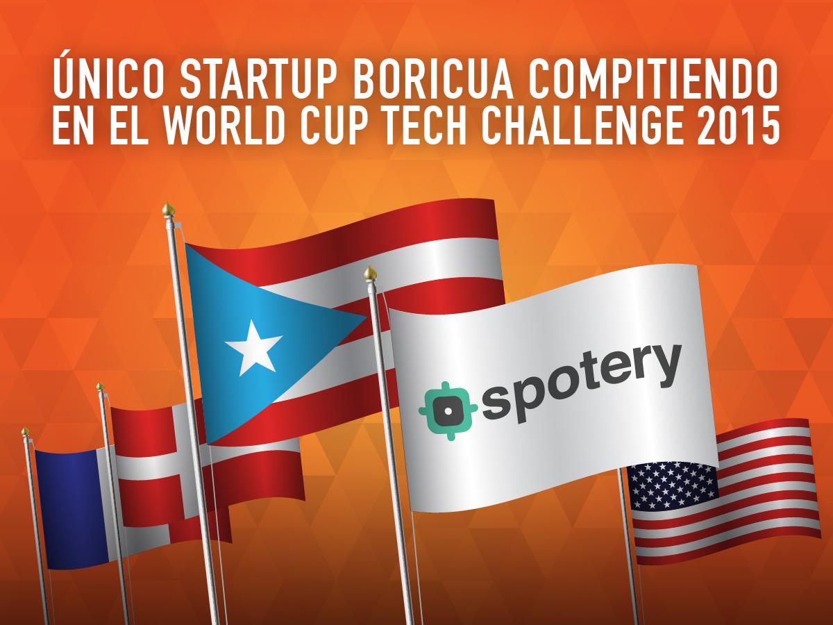 spoterying's tweet photo. Dale tu voto HOY a el único startup #Boricua compitiendo en el ##WorldCupTech. Haz clic aquí: http://t.co/1pqsk1ANs3 http://t.co/6exzdiqnLb