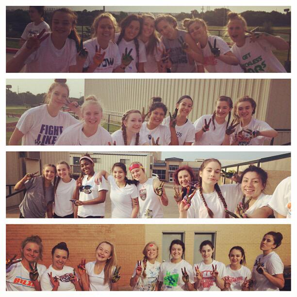 TxnVB's tweet photo. Great game of paint twister to end out #springtraining2015! #WarriorWednesday #onathursday http://t.co/lrnKT0gYZA