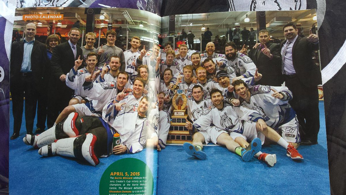 BarrieBlizzard's tweet photo. Championship photo featured in The Ontario Lacrosse Magazine #clax #champs http://t.co/sa9lqf2rO2