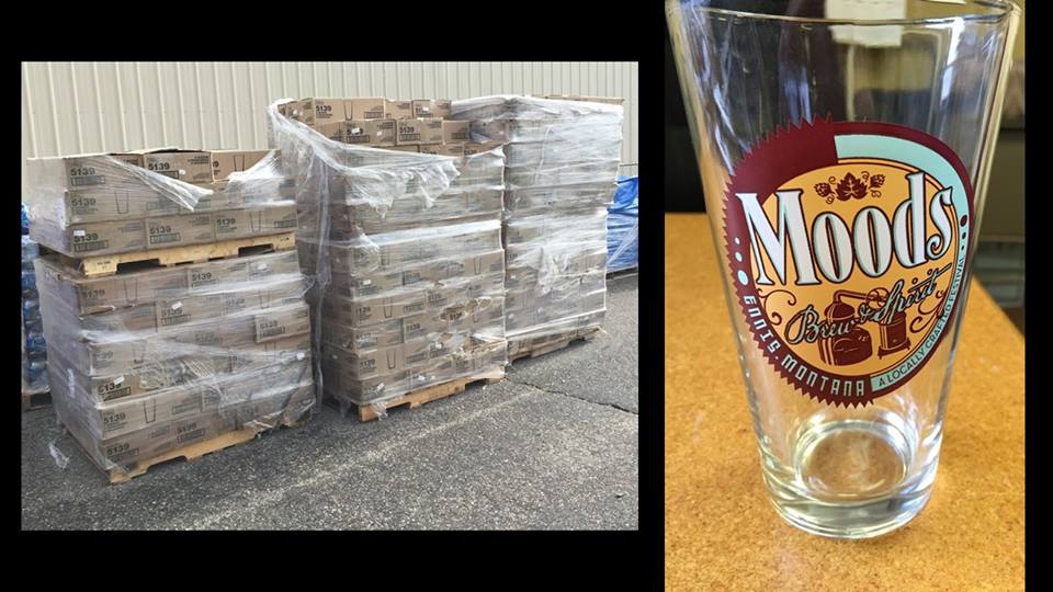 Guess what showed up yesterday?!?!? Couple pint glasses~ Lift your Spirits and Get Your Brew On! July 3rd!