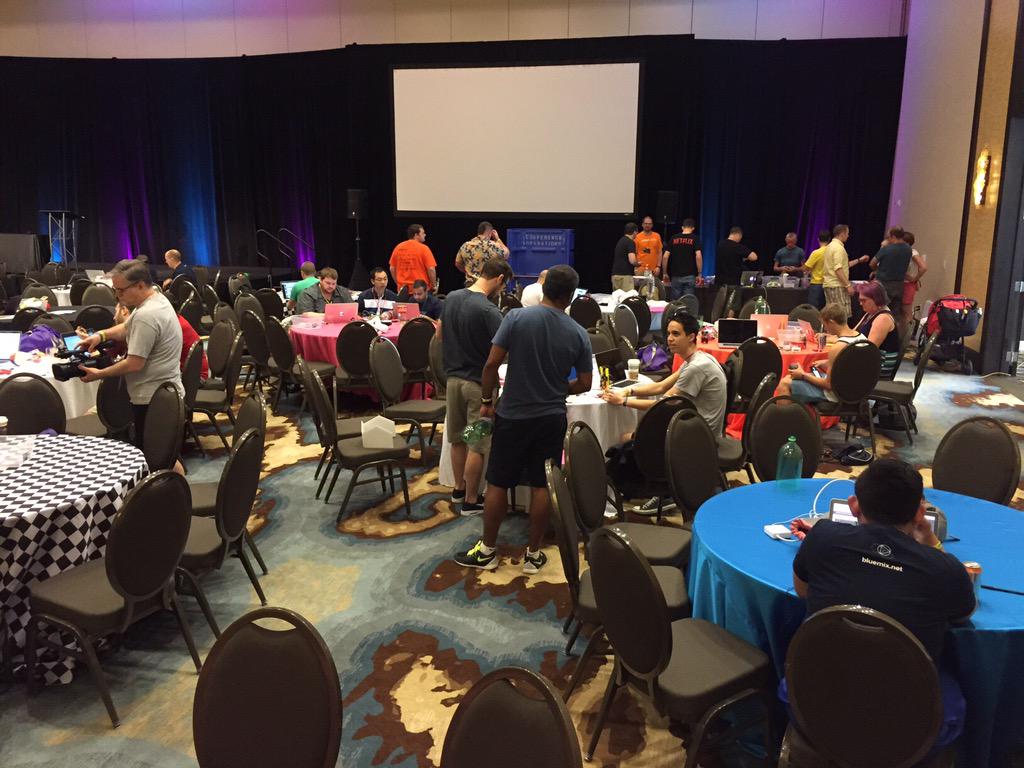 bitHoundio's tweet image. The @jsconf attendees are at it again with #noderockets Can&apos;t wait until launch time! #jsconf2015