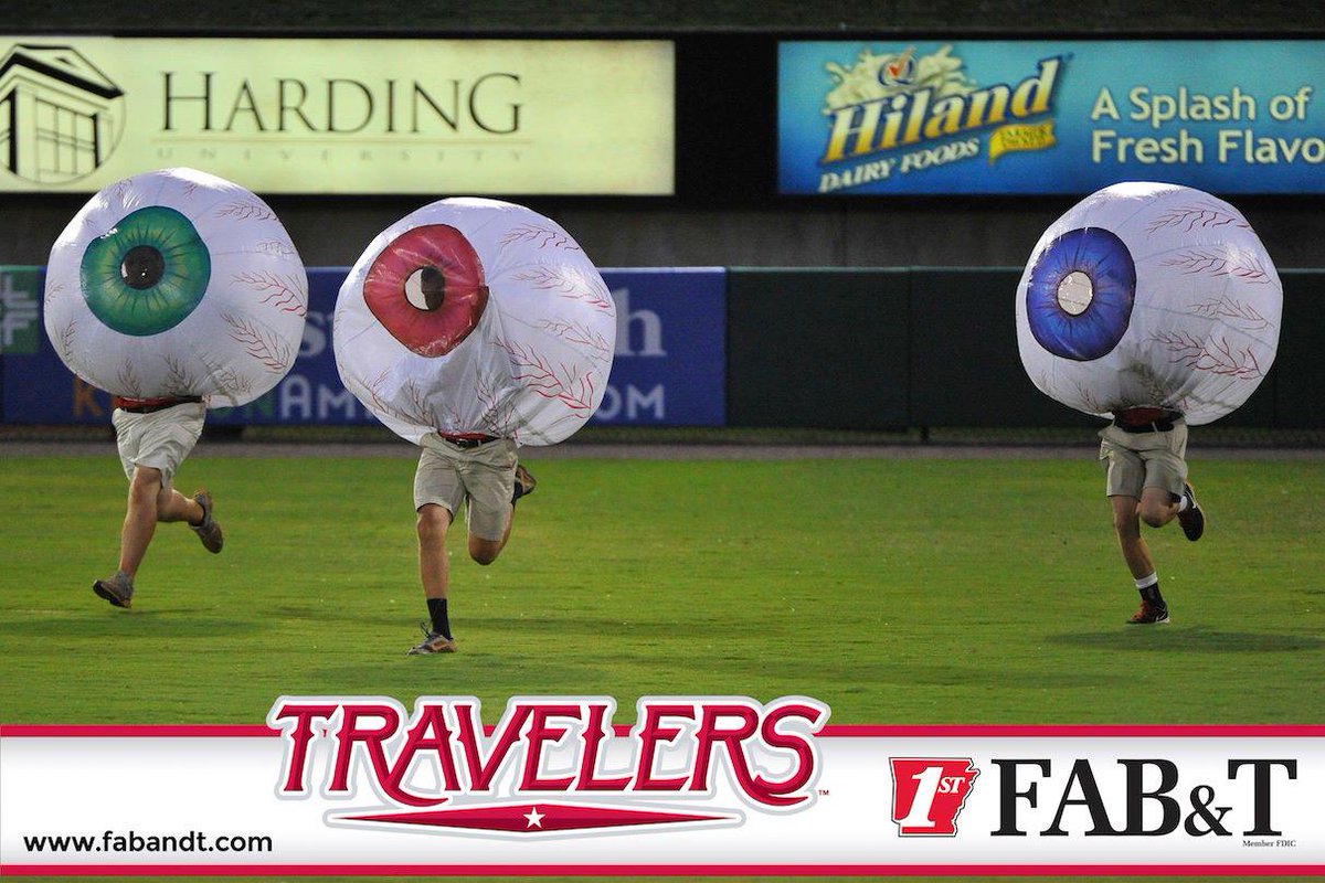 CV_Optical's tweet photo. Make sure to look for these eyeballs from Crystal Vision Optical at tonight's Arkansas Traveler's game at 7:10 pm. http://t.co/Mzn4ZNMCF9