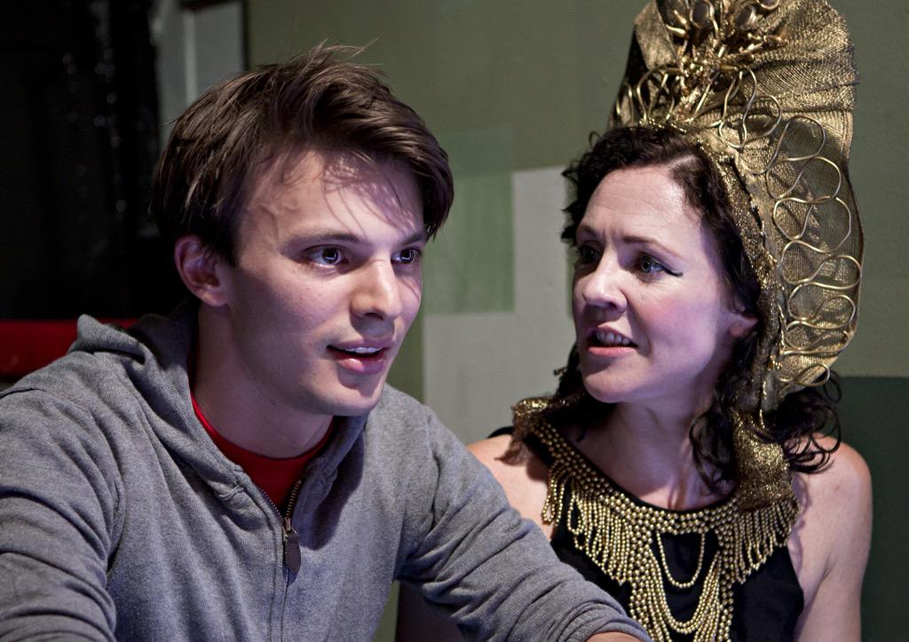DogsofWarPlay's tweet photo. Check out these exciting production photos by @peachyraith! Get down to the @ORLTheatre this weekend! #dogsofwarplay http://t.co/c933L48YBO