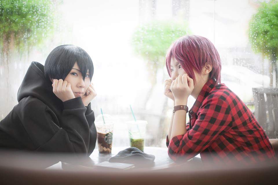 KUMAxYORU's tweet photo. #FREE男子游泳部  #MatsuokaRIN #HarukaNanase #七濑遥 #松岗凛
HARU:kuma
RIN:yoru http://t.co/2JS7bzKioy