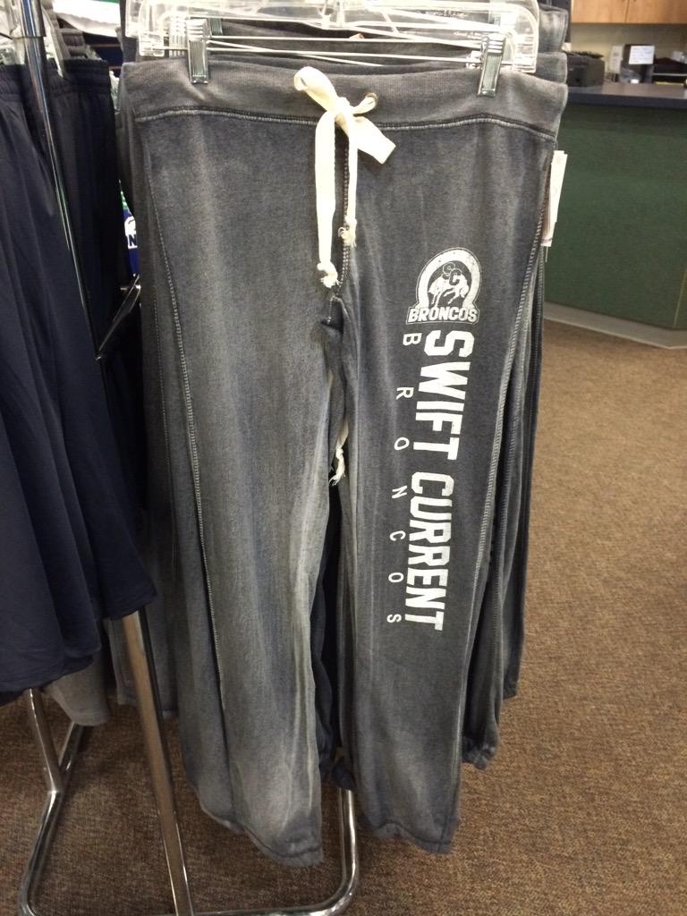 SC_Stable's tweet photo. Just in @SCBroncos ladies sweat pants #brandedblue http://t.co/Sio95n5vxC