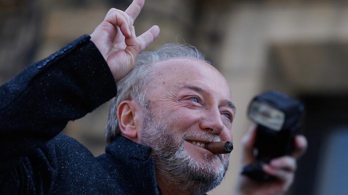 RTUKnews's tweet photo. George Galloway announces on Twitter he is to stand for London Mayor in 2016 http://t.co/kgHaFR2Tod http://t.co/iCm3FzURfI
