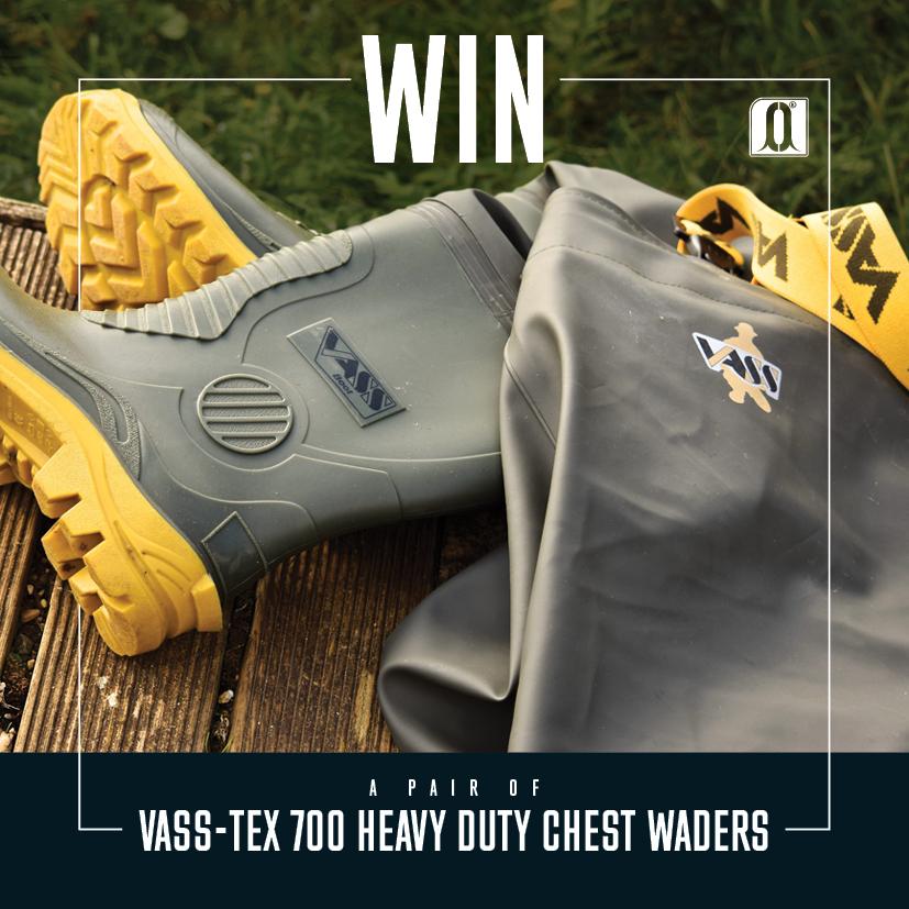 carpology's tweet photo. We’ve got some @Vasswaders 700 Heavy Duty Waders to give away. Go to http://t.co/PQ1FkavV8A to see how to win #Win http://t.co/XOiZULMEhh