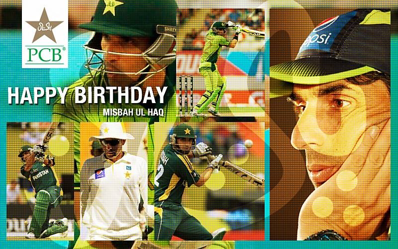 Happy Birthday to the most successful captain of Team Pakistan. Happy birthday to Misbah -ul-Haq. 