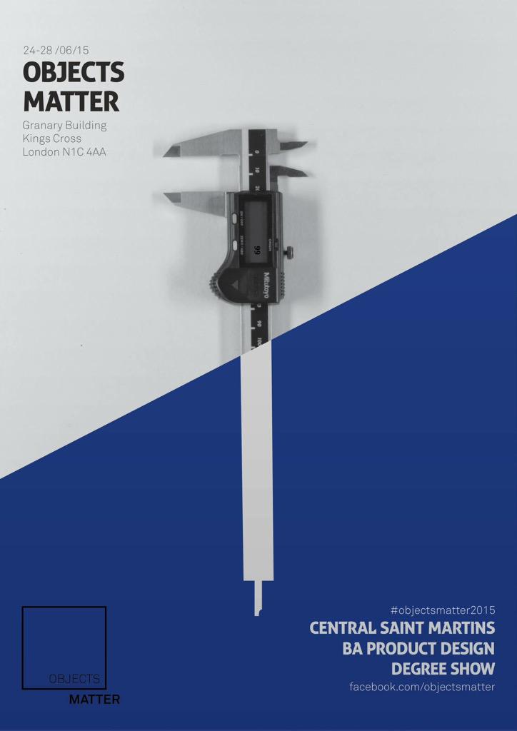 ObjectsMatter's tweet image. Save the date. 24-28/06/15 / Central Saint Martins / Granary Square. #csmshows2015 #productdesign #degreeshow #UAL