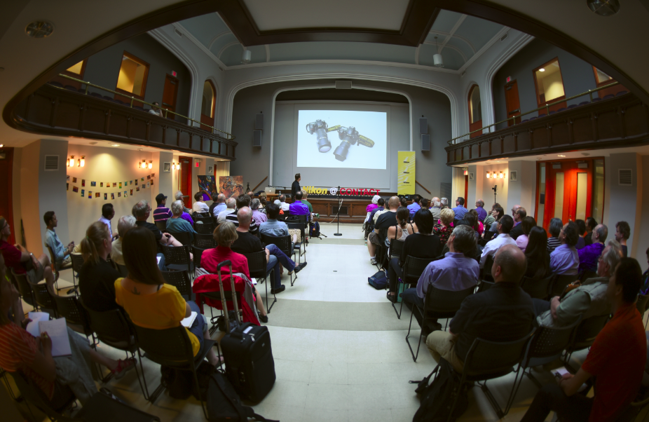 NikonCanada's tweet photo. Thanks again @KristianBogner &amp; crowd at the final #NikonCda Lecture Series session during @ContactPhoto! #CONTACT15 http://t.co/ymd1rTYxGI