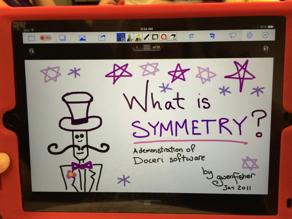 _PattySchroeder's tweet image. @opsedtech The Doceri app is awesome sauce! So many possibilities! #OPSMSMath