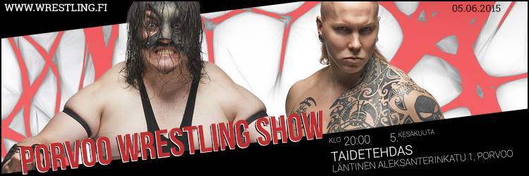 fcfwrestling's tweet photo. Porvoo Wrestling Showssa nähdään myös @KingKongKarhula vs @j_mcmetal! #urbcult #porvoo #wrestling http://t.co/7MFW8bfA1w