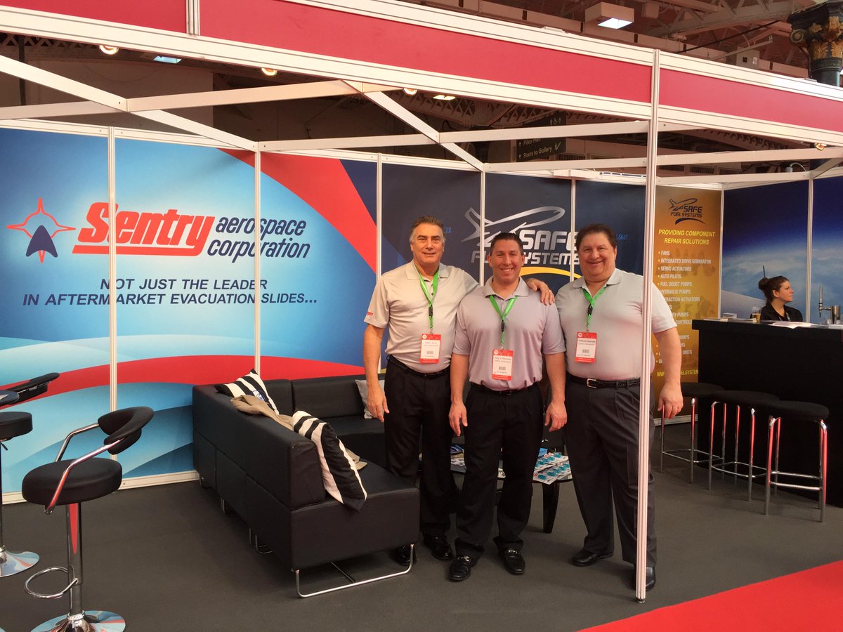 SentryAerospace's tweet photo. Another successful @apm_expo with #safefuelsystems and @MRONetwork #sentry #sentryaerospace #apmexpo #mronetwork http://t.co/HEprOiVX1h