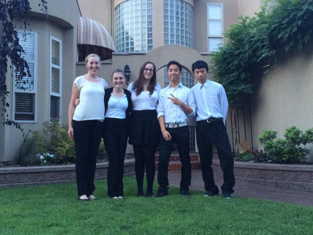 CInteract's tweet image. Interactors looking all spiffy at our last volunteer opportunity.