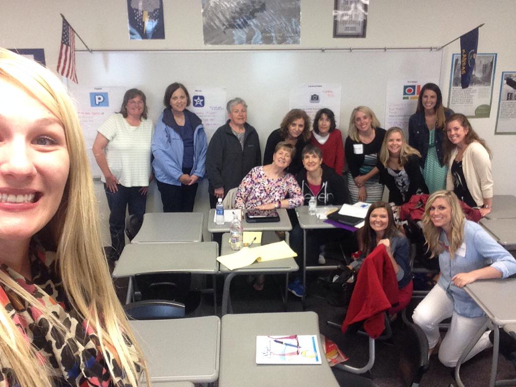 MissyMathews2's tweet image. #OPSEdTech share session super stars