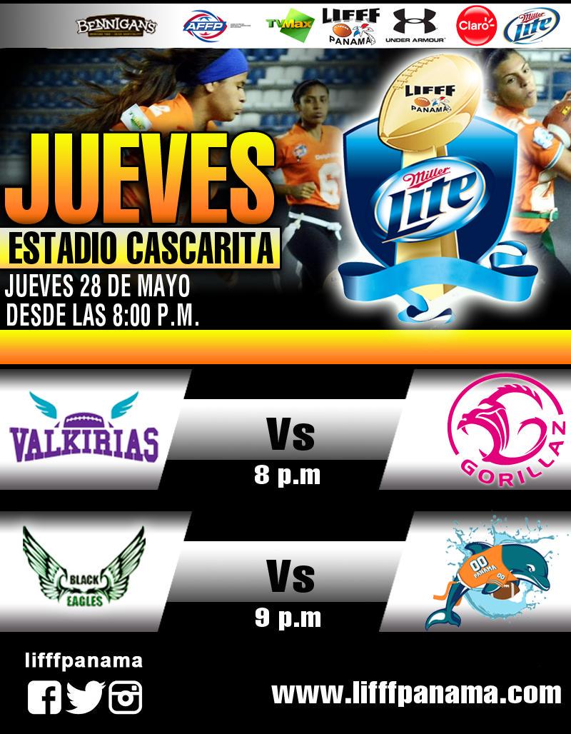 Partidos para hoy en el cascarita: lifff cierre week #11 y <a href="/ptyflag/">PTY Flag</a> semifinal sub23.