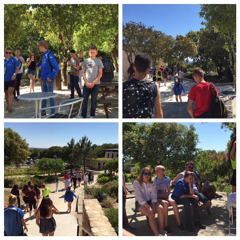 Scottaldo's tweet photo. Vallon Market and the Caves done. Now on our way back for a pool party and disco. #SOF15 #Lastnight http://t.co/TJSH7ULNeJ