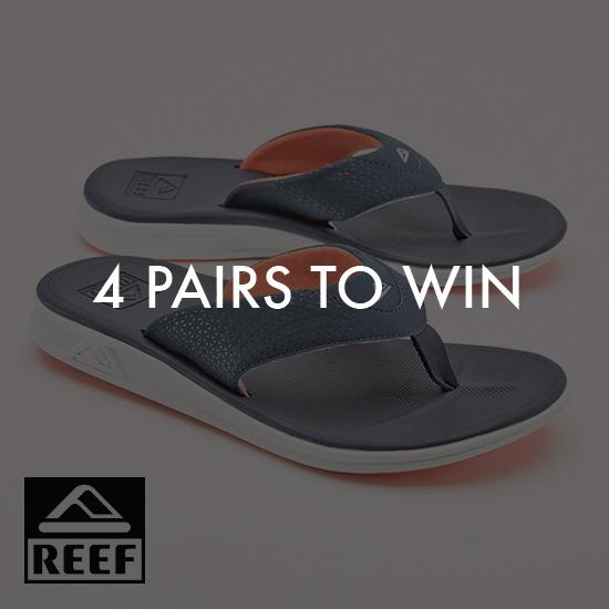 rubbersole's tweet photo. 4 pairs of Reef sandals up for grabs!! Sign up here to find out more; http://t.co/eSr5ZR9aW4 http://t.co/xe4CXiI4rj